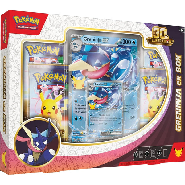Pokémon TCG 30th Celebration Greninja ex Box