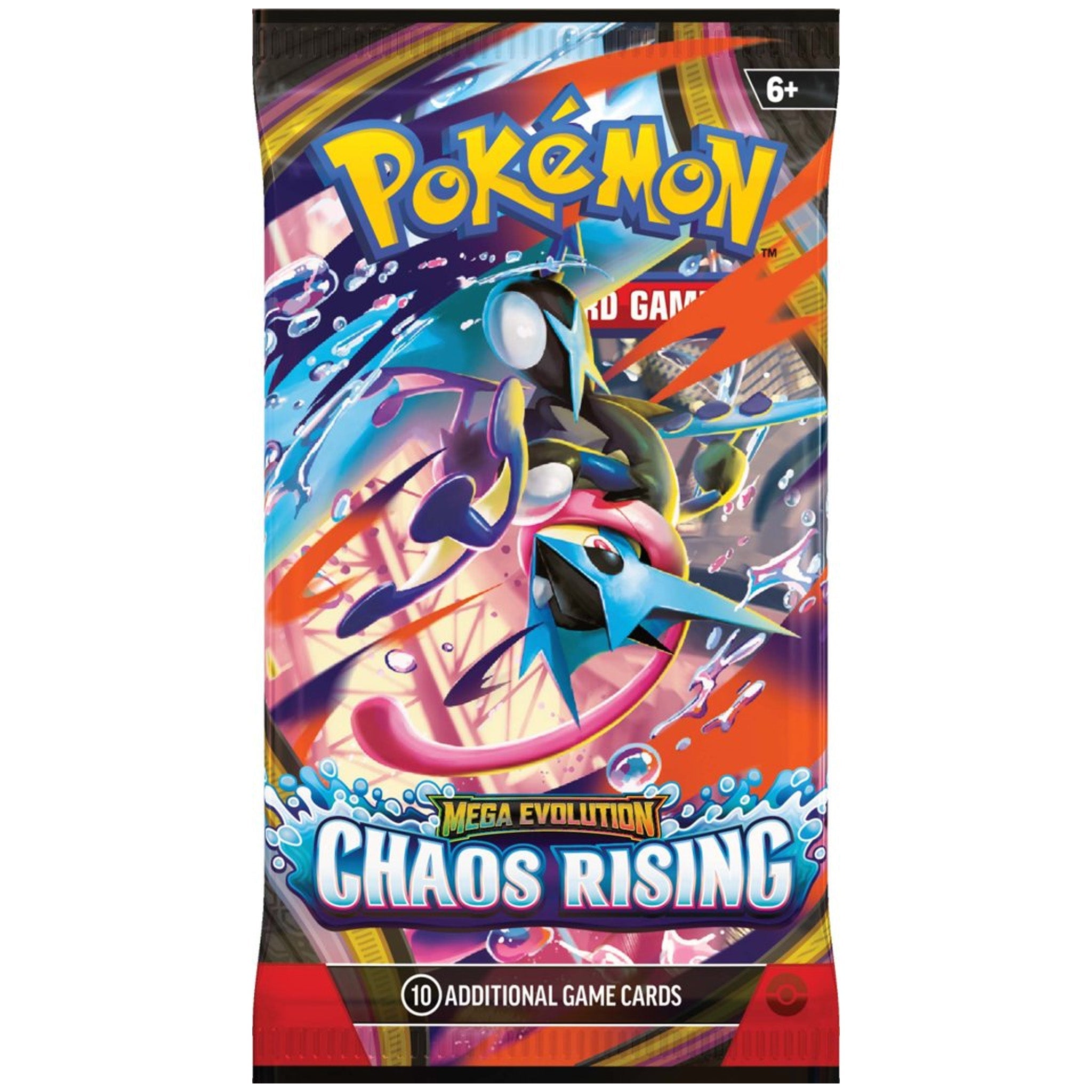 Pokémon TCG Mega Evolution Chaos Rising ME04 single booster pack