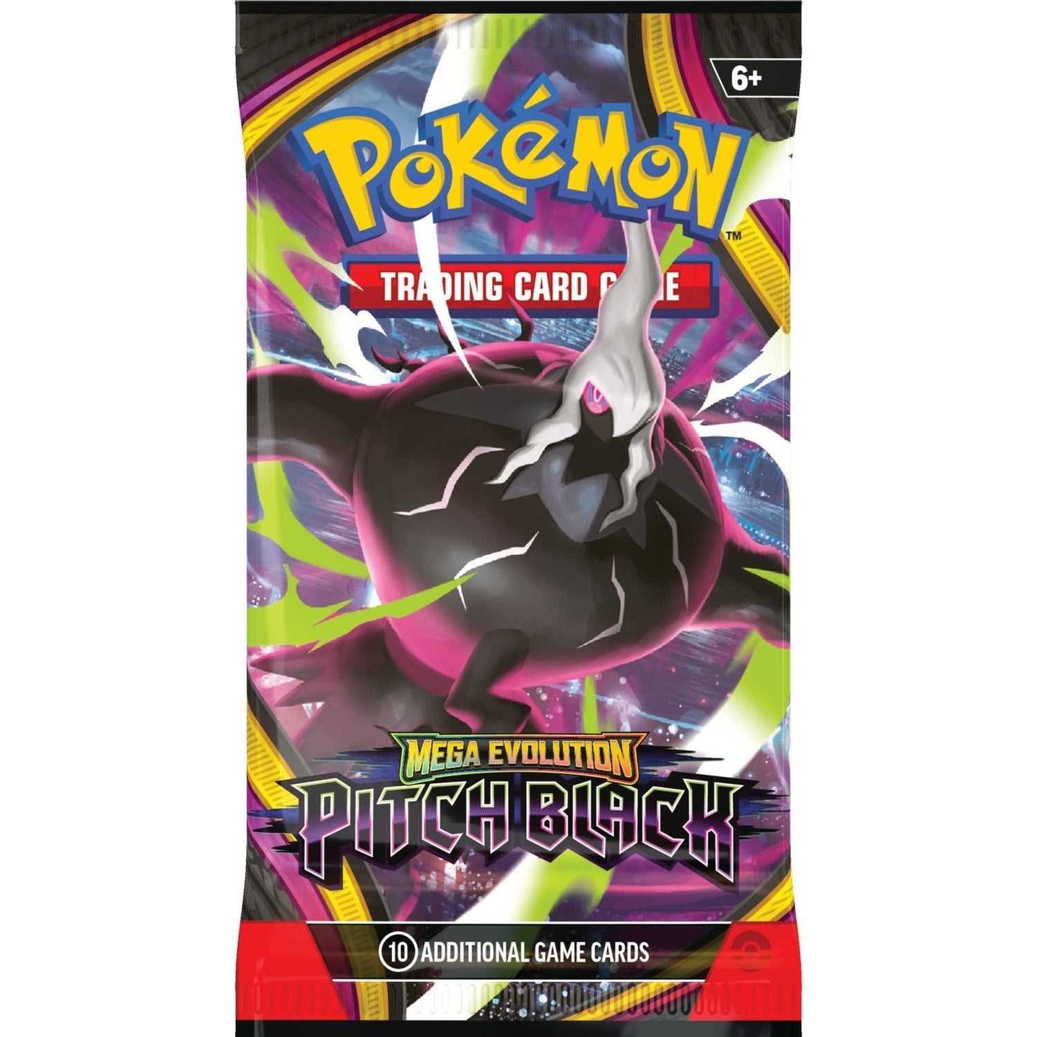 Pokémon TCG Mega Evolution Pitch Black ME-05 single booster pack