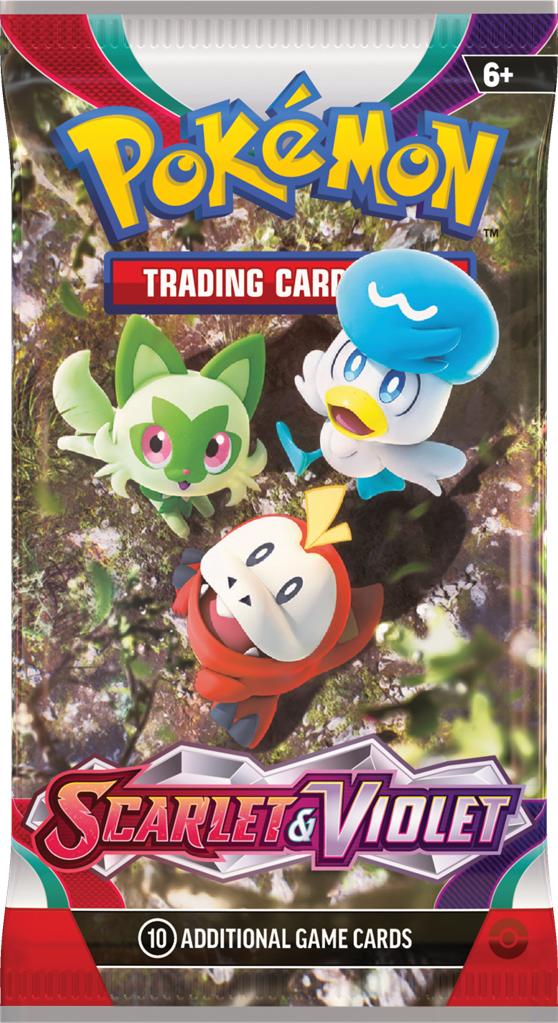 Pokémon TCG Scarlet & Violet base set single booster pack