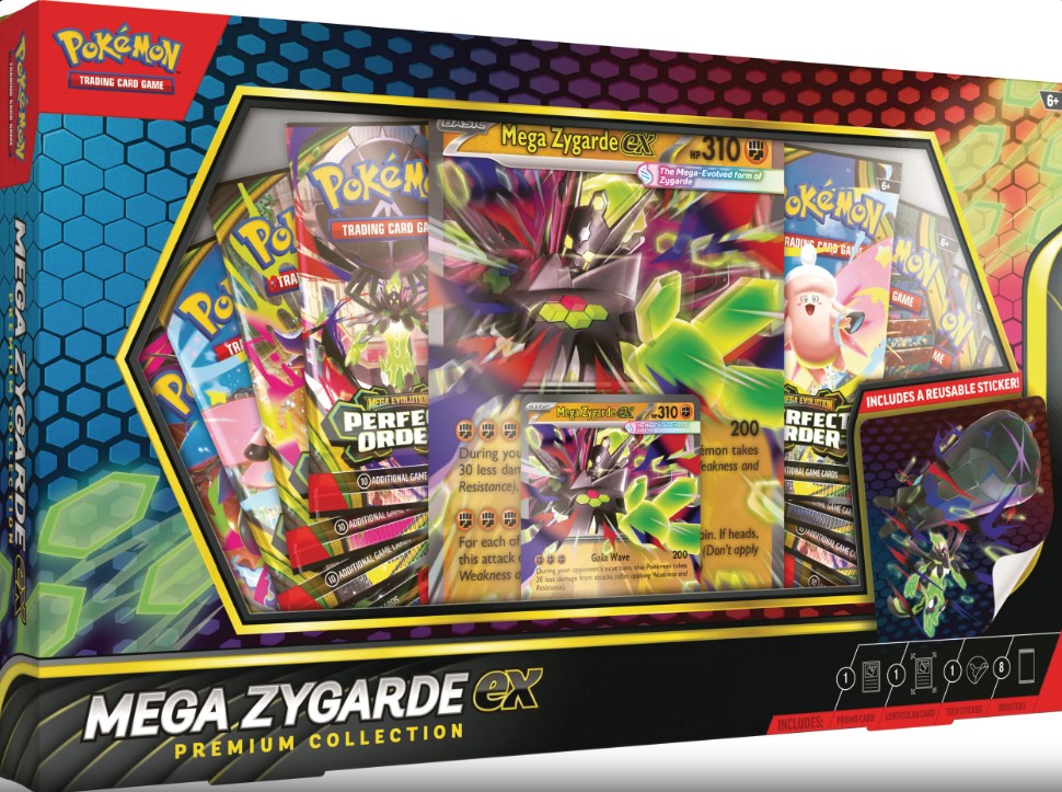 Pokémon TCG Mega Zygarde ex Premium Collection