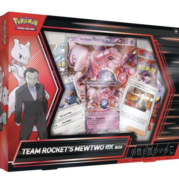 Pokemon TCG SV10 Destined Rivals Team Rocket's Mewtwo EX Box
