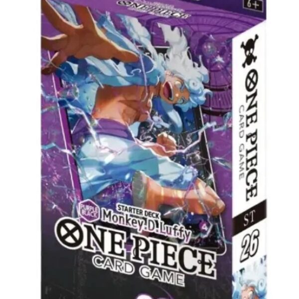 One Piece Starter Deck 26: PURPLE/BLACK Monkey.D.Luffy
