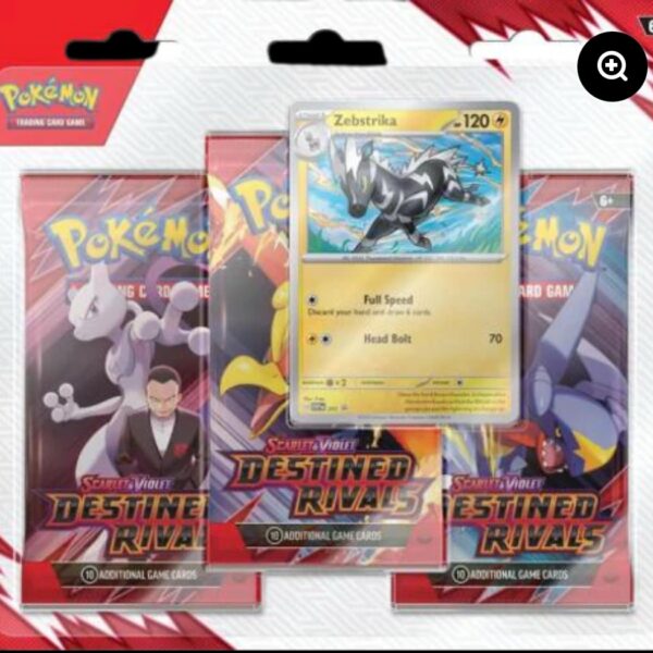 Scarlet & Violet: Destined Rivals 3 Pack Blister