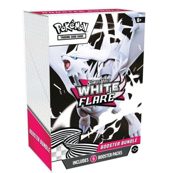 Pokemon TCG Scarlet & Violet Booster Bundle White Flare (6 packs)