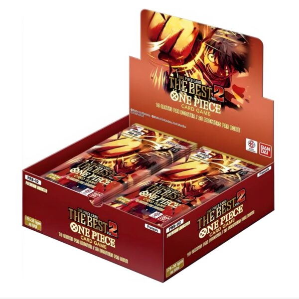 One Piece Card Game: [PRB-02] Premium Booster Pack - Booster Display