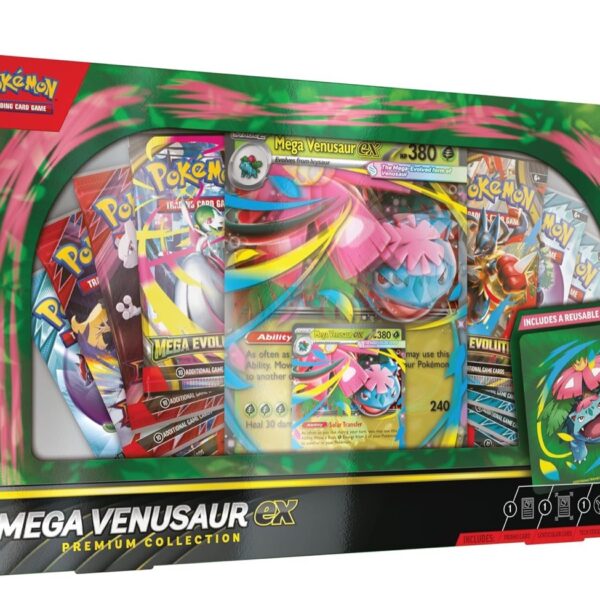 Pokemon TCG: Mega Venusaur Ex Premium Collection Box