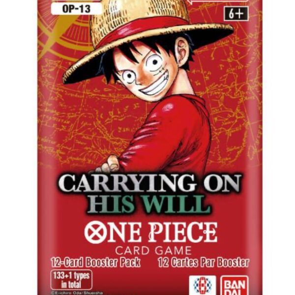 One Piece Trading Cards: Carrying On His Will Booster Pack OP-13