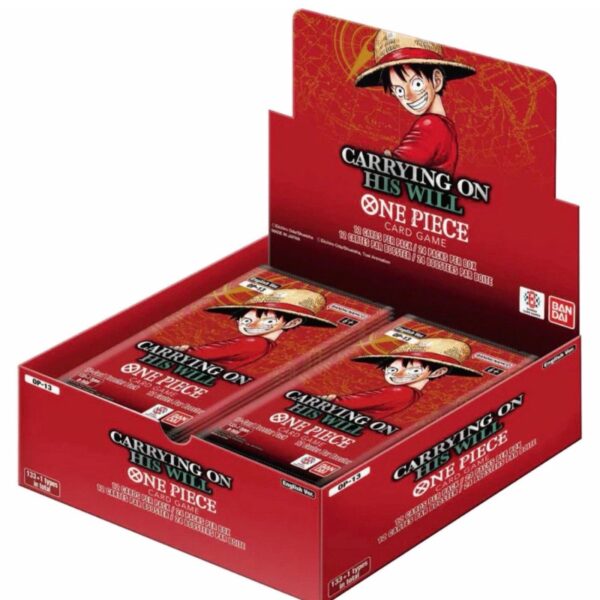One Piece Card Game : Carrying On His Will (OP13) Booster Box (English)(Sealed)